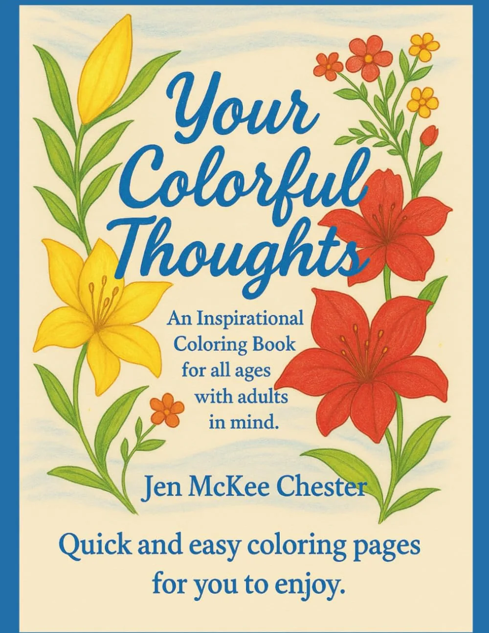 Your Colorful Thoughts book front cover